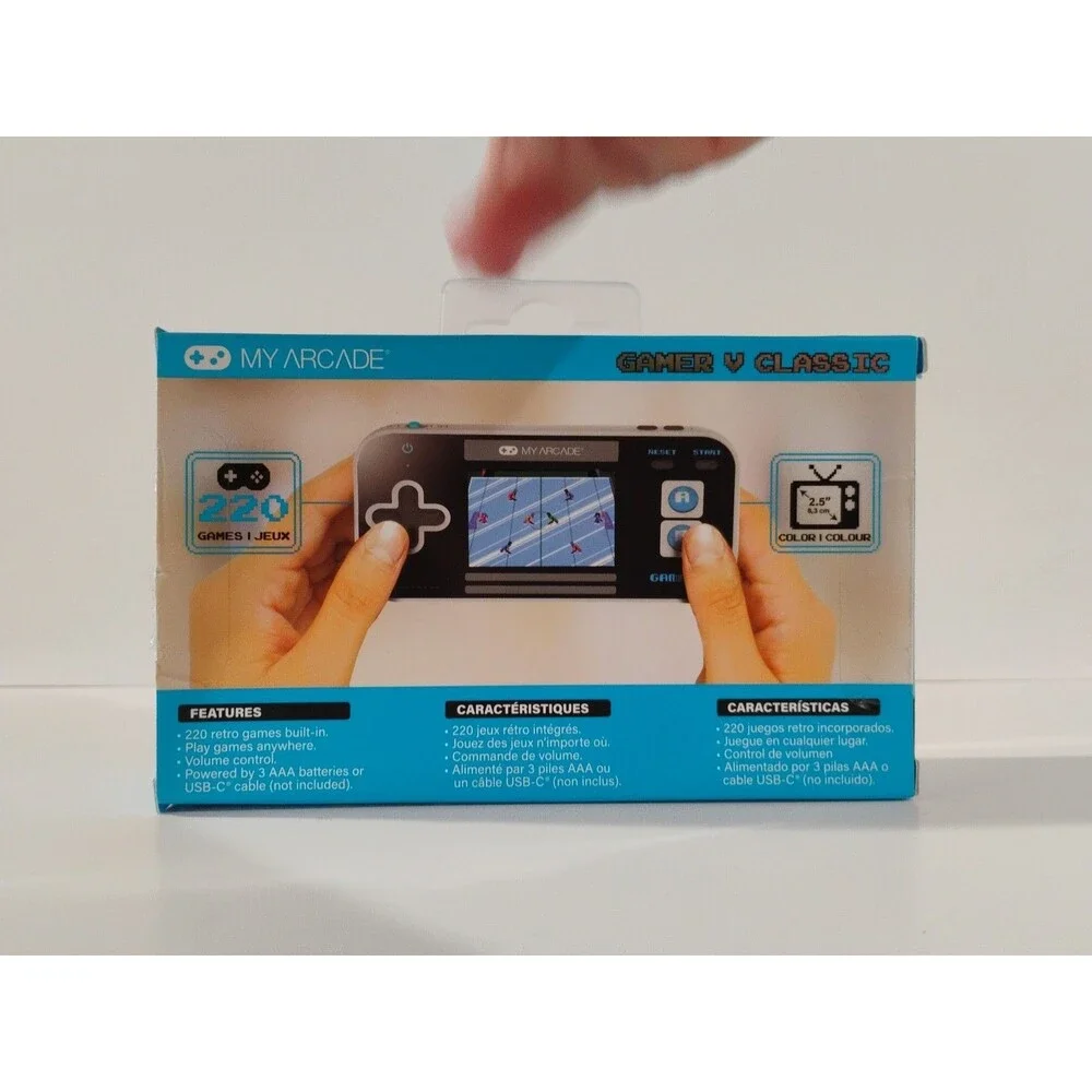 My Arcade Gamer V Classic 220 Retro Games Portable Gaming System